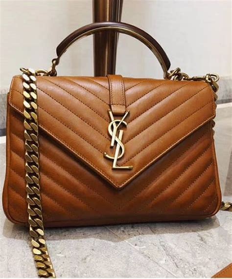 ysl monogram college bag small|ysl monogram bag review.